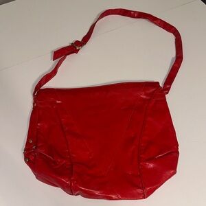 Vintage Red Shoulder Bag Purse